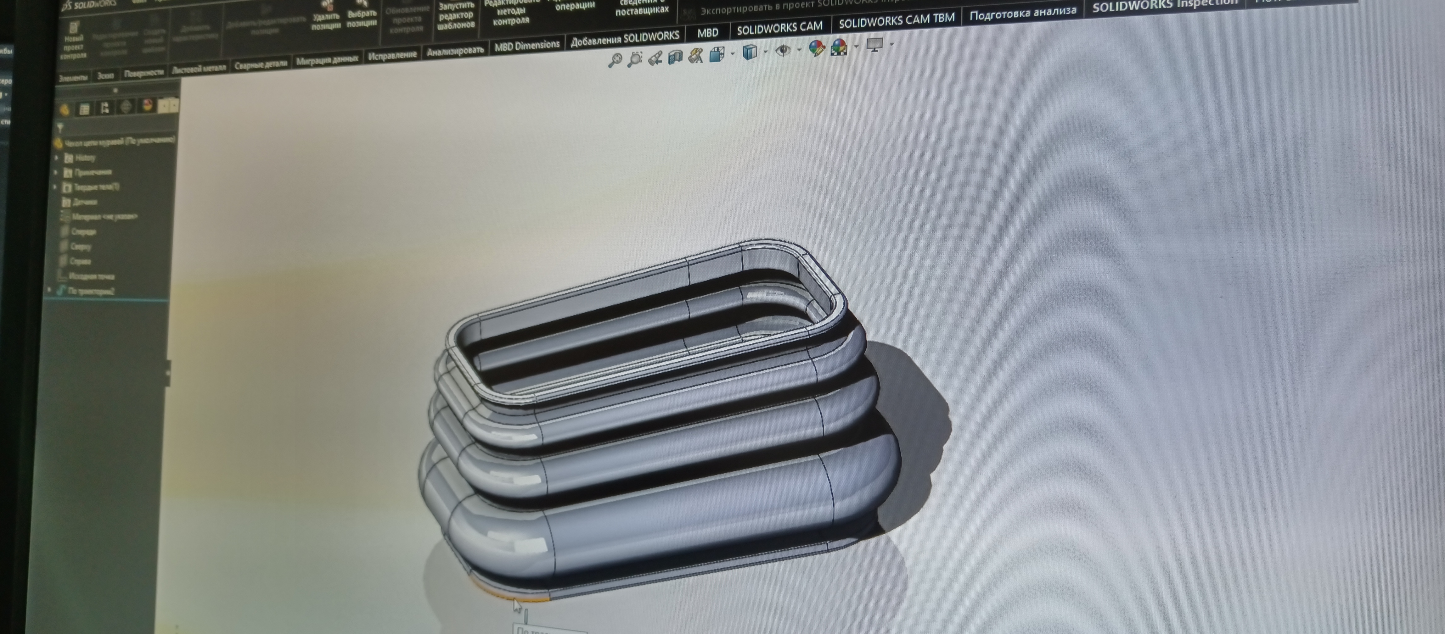 проектирование-1 3D модель защитного чехла для печати на 3D принтере